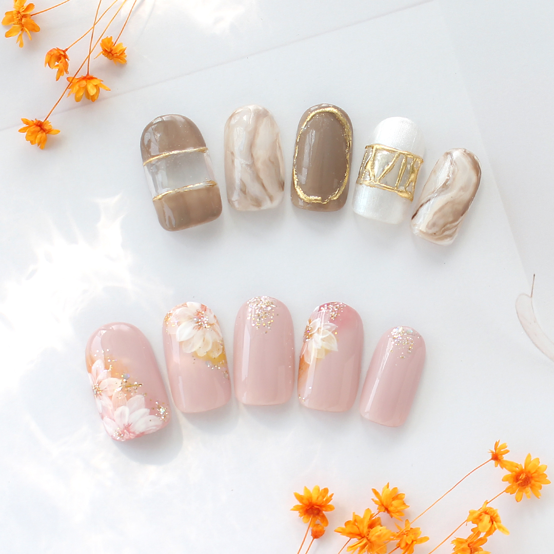 8 9月シーズンネイル 秋 ネイルサロン Nail Station